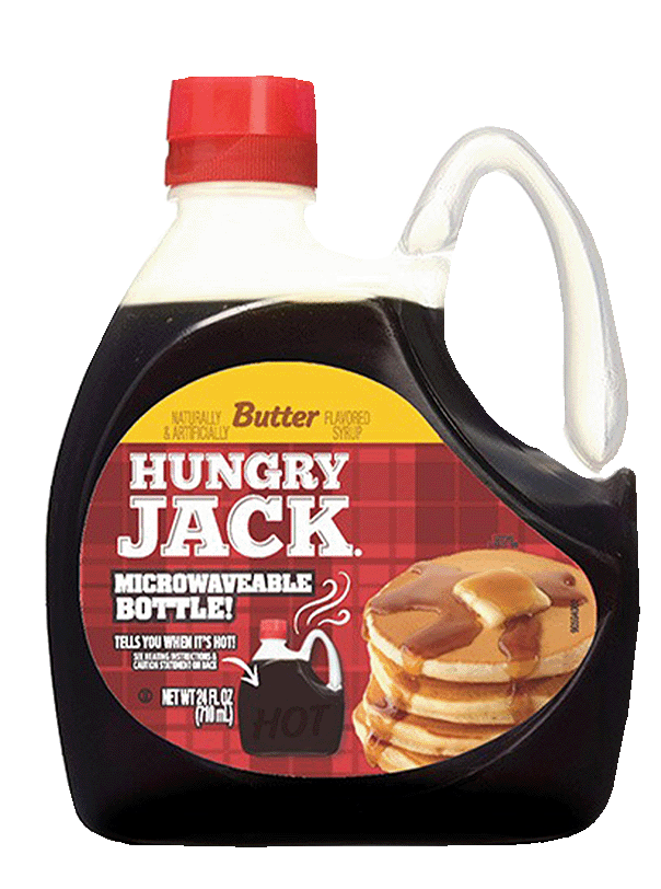 Butter Syrup Microwavable Bottle 24oz